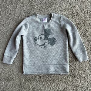 Disney Junior Mickey Mouse Boys Gray Long Sleeve Shirt 5T